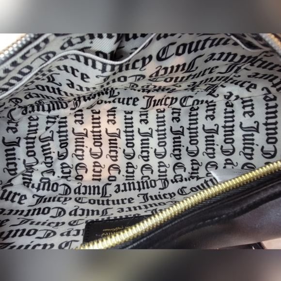 NWT Juicy Couture Black Crossbody - Picture 7 of 10